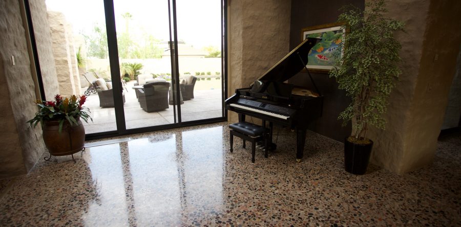 Exposed Polished Aggregate